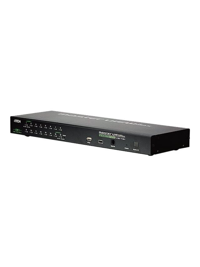 Aten | 1-Local/Remote Shared Access 16-Port PS/2-USB VGA KVM Over IP Switch | CS1716I-AT-G | 1 x SPHD Male (Yellow), 16 x SPHD Female (Yellow), 1 x DB-25 Male, 1 x DC Jack, 1 x RJ-45 Female, 1 x RJ-11, 1 x USB Type A Female