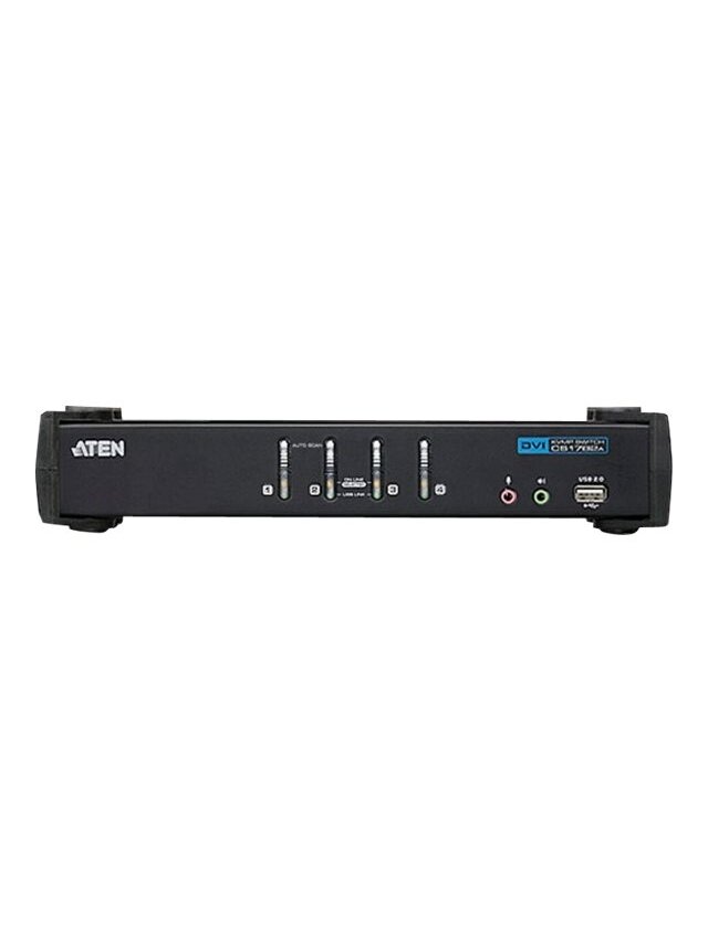Aten 4-Port USB DVI/Audio KVMP Switch | Aten | 4-Port USB DVI/Audio KVMP™ Switc 1