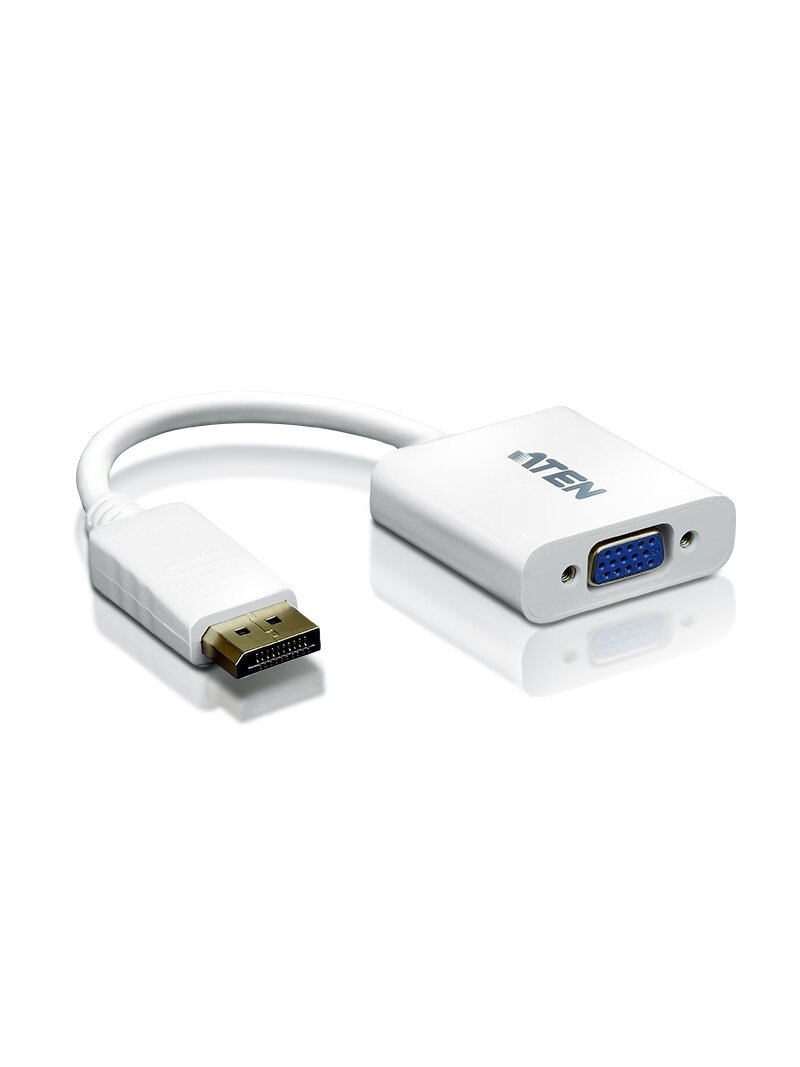 Aten | DisplayPort to VGA Adapter | VC925 | DP to VGA Aten | DisplayPort to VGA Adapter | VC925 | DP to VGA