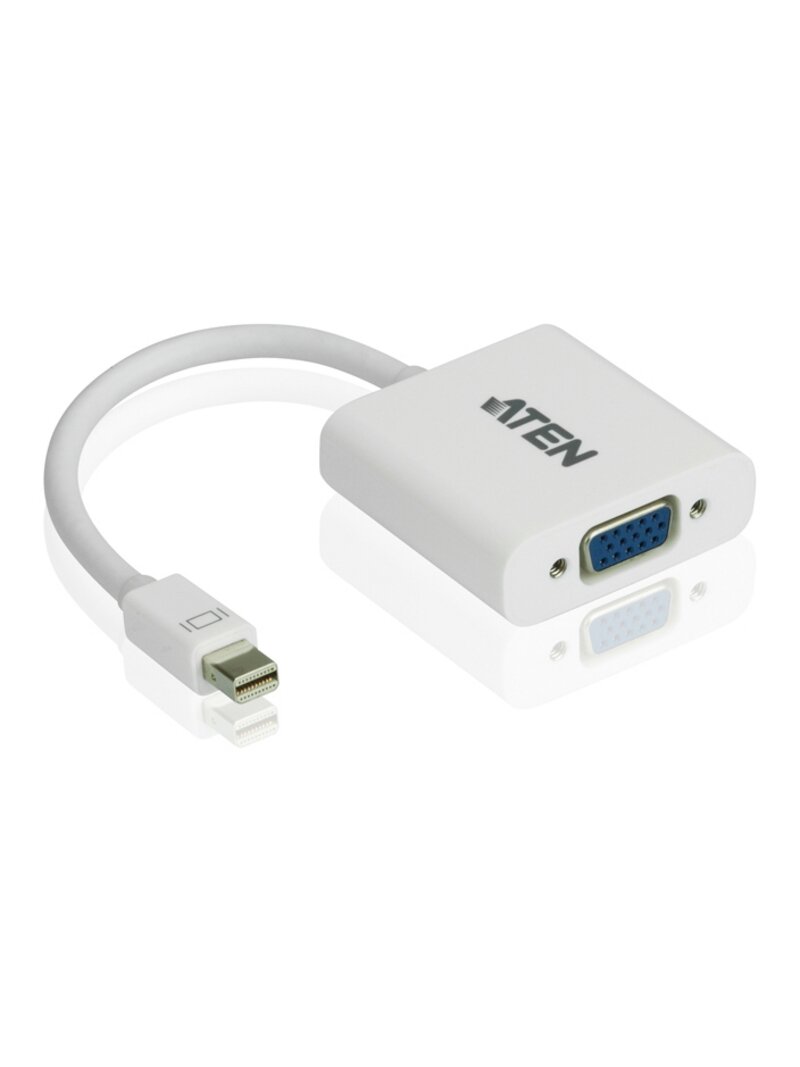 Aten | Mini DisplayPort to VGA Adapter | VC920 | DP to VGA Aten | Mini DisplayPort to VGA Adapter | VC920 | DP to VGA