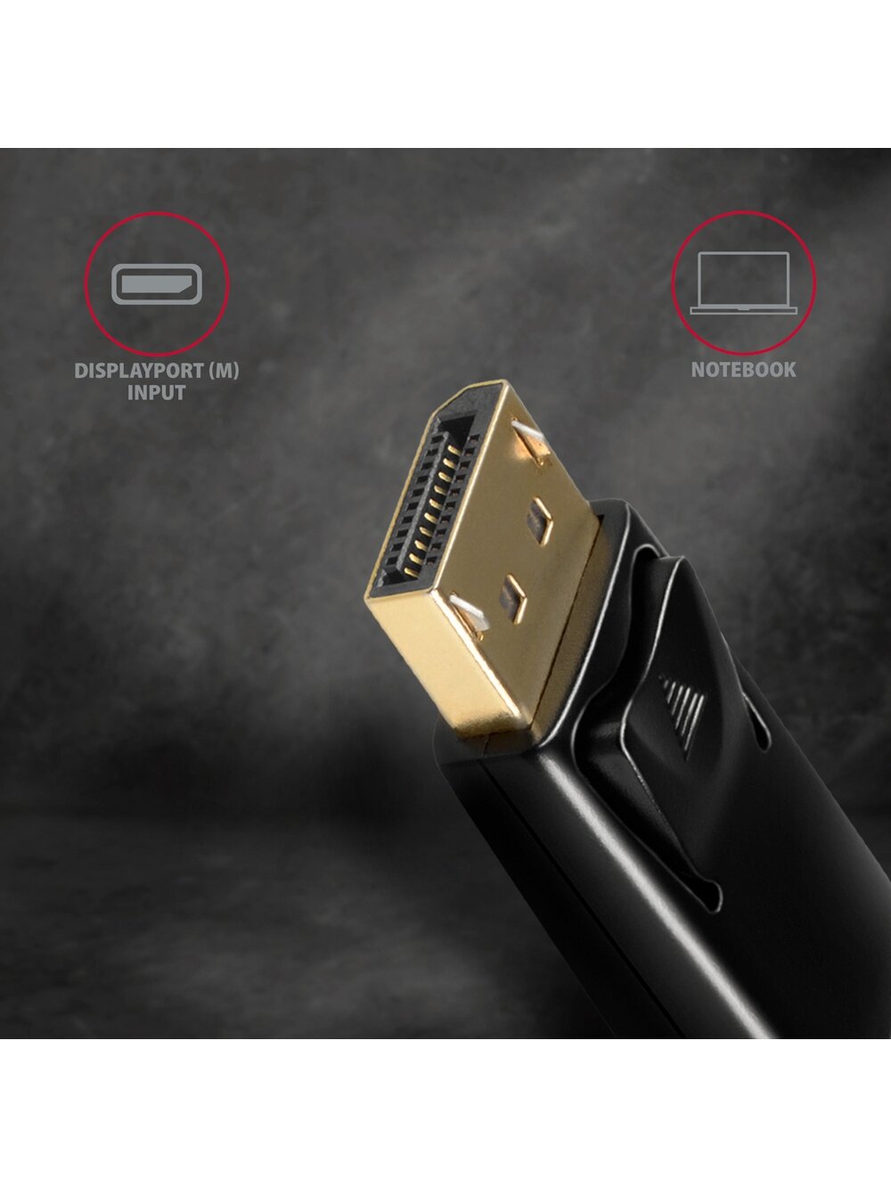AXAGON | Active adapter | DisplayPort to HDMI | 0.15 m 3