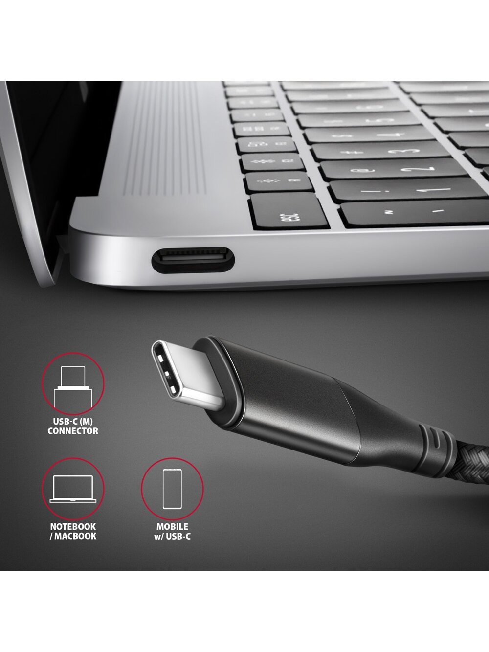 AXAGON | Active converter | USB-C to HDMI | 0.25 m 6