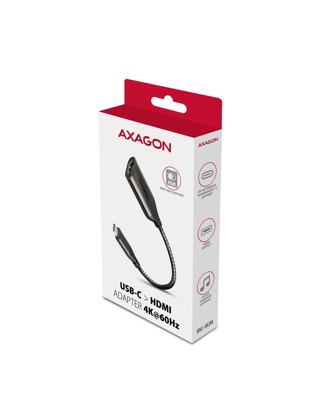 AXAGON | Active converter | USB-C to HDMI | 0.25 m 9 AXAGON | Active converter | USB-C to HDMI | 0.25 m 9