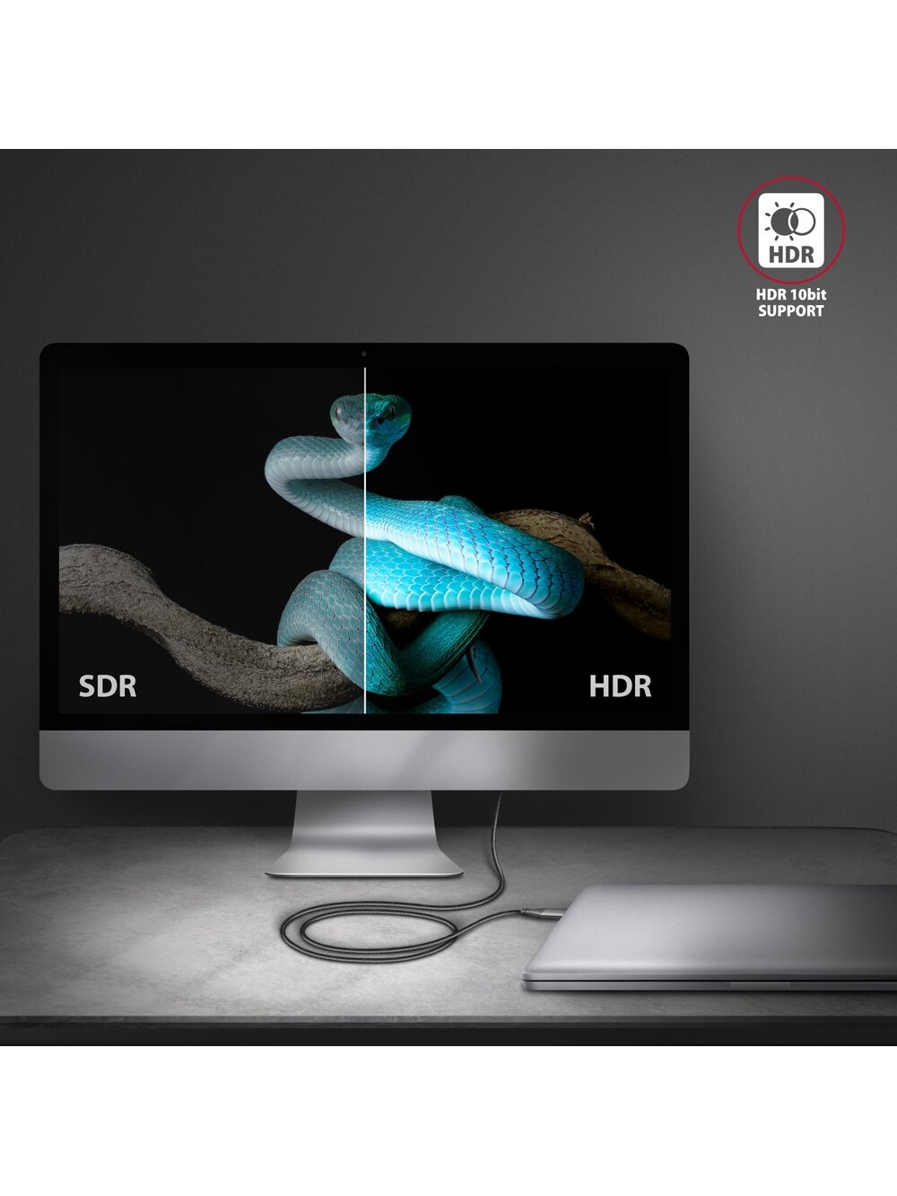 AXAGON | Active converter | USB-C to HDMI | 1.8 m 5 AXAGON | Active converter | USB-C to HDMI | 1.8 m 5