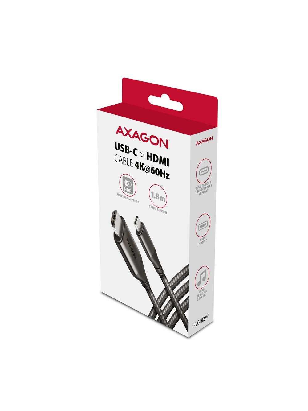 AXAGON | Active converter | USB-C to HDMI | 1.8 m 9