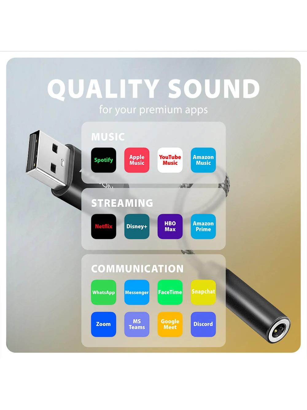 AXAGON ADA-HA USB-A Hi-Res DAC audio adapter 4 AXAGON ADA-HA USB-A Hi-Res DAC audio adapter 4