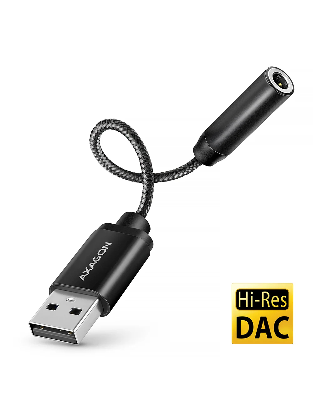 AXAGON ADA-HA USB-A Hi-Res DAC audio adapter AXAGON ADA-HA USB-A Hi-Res DAC audio adapter
