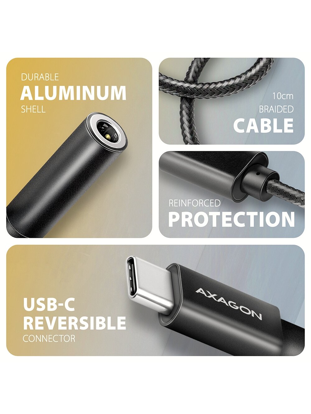 AXAGON | ADA-HC USB-C - HI-RES DAC Audio Adapter 2 AXAGON | ADA-HC USB-C - HI-RES DAC Audio Adapter 2