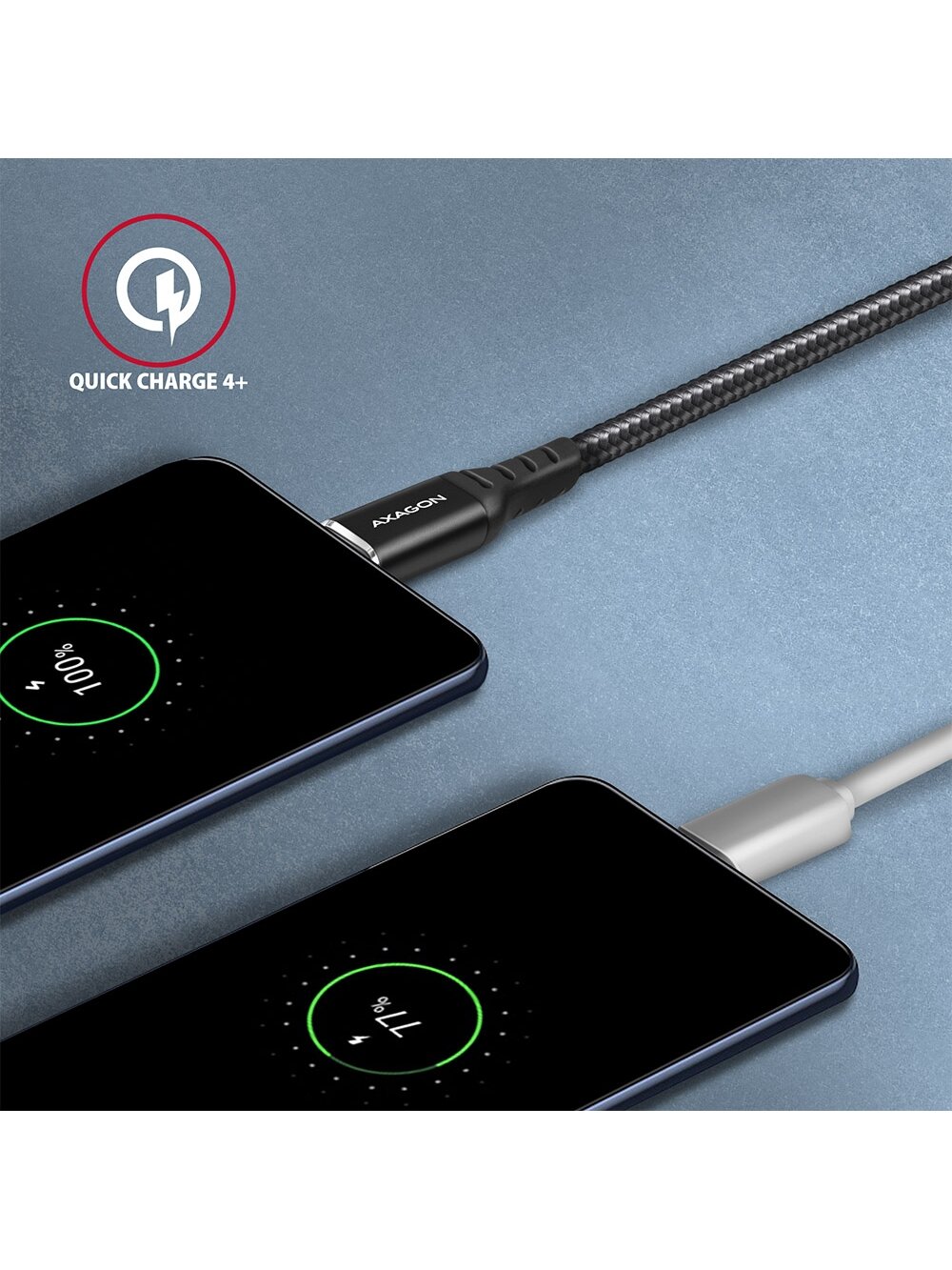 AXAGON | Data and charging cable, 1.5 m | BUCM-CM15AB | USB Type C to USB Type C 5 AXAGON | Data and charging cable, 1.5 m | BUCM-CM15AB | USB Type C to USB Type C 5