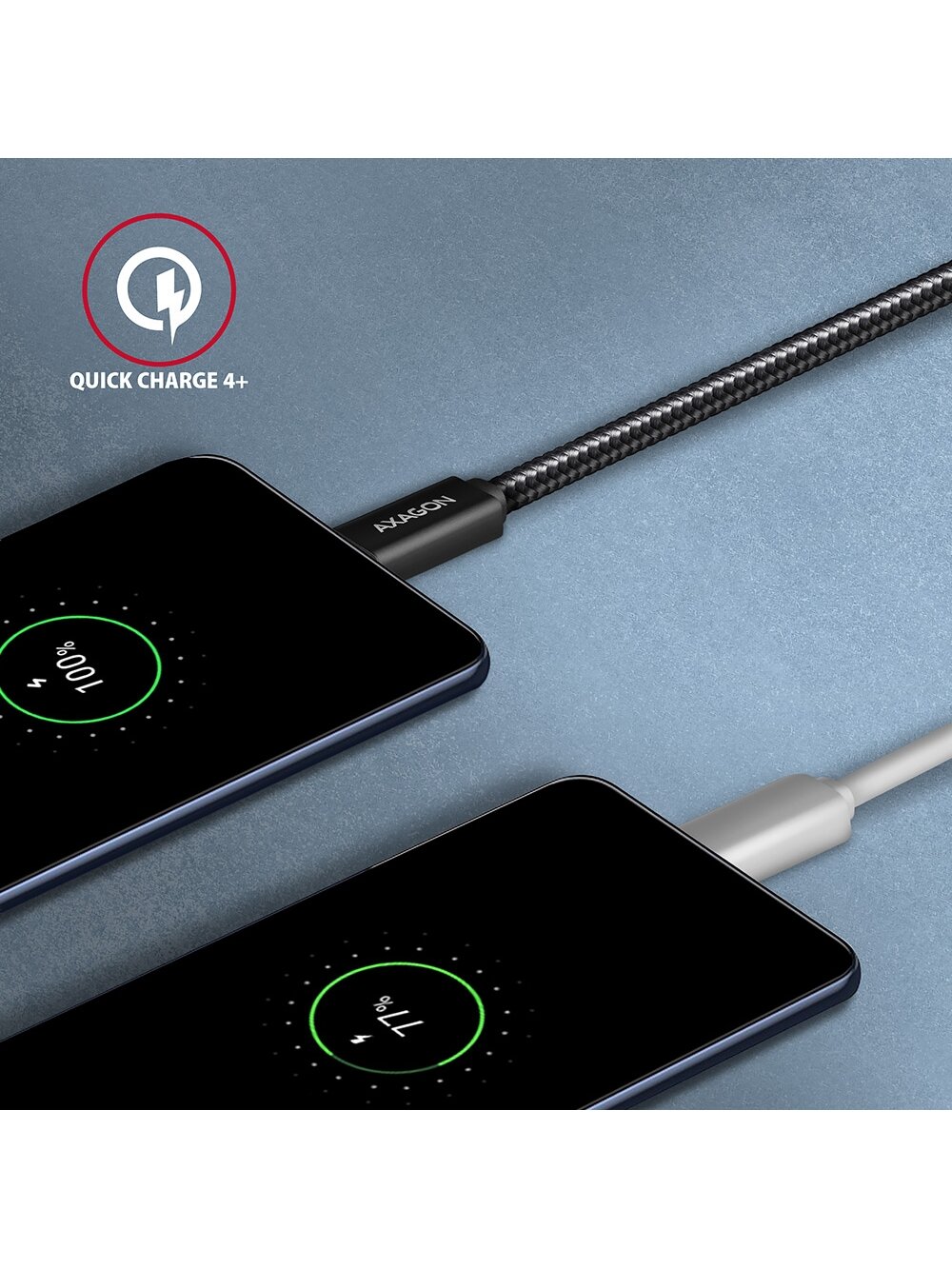 AXAGON | Data and charging USB 2.0 cable | BUCM32-CM10AB | USB Type-C to USB Type-C 4 AXAGON | Data and charging USB 2.0 cable | BUCM32-CM10AB | USB Type-C to USB Type-C 4