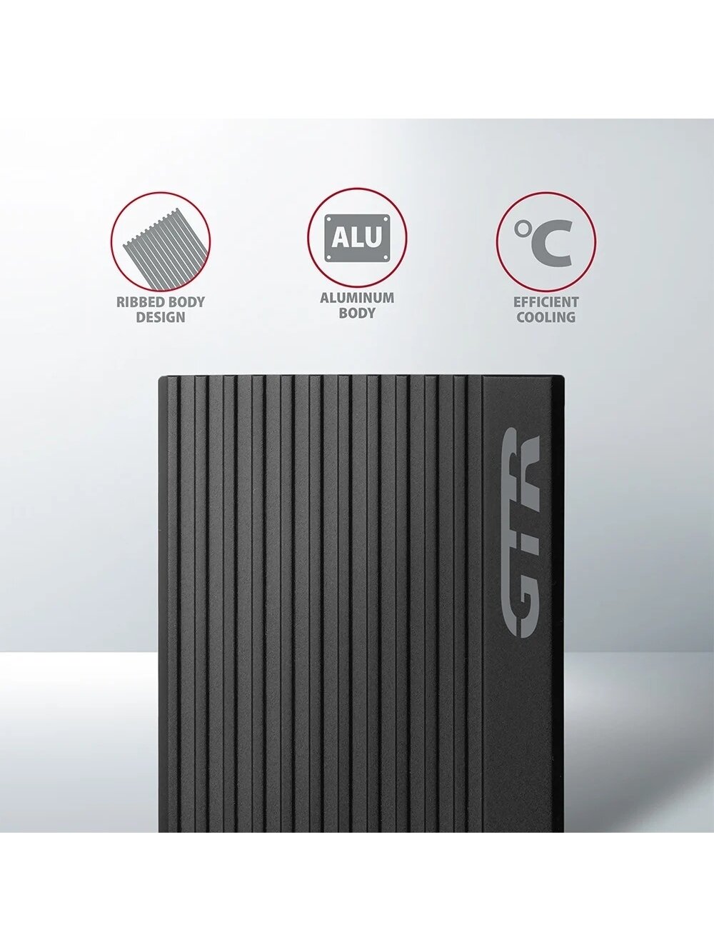 AXAGON External USB-C 3.2 Gen 2 metal box for M.2 NVMe SSDs | EEM2-GTR 5 AXAGON External USB-C 3.2 Gen 2 metal box for M.2 NVMe SSDs | EEM2-GTR 5