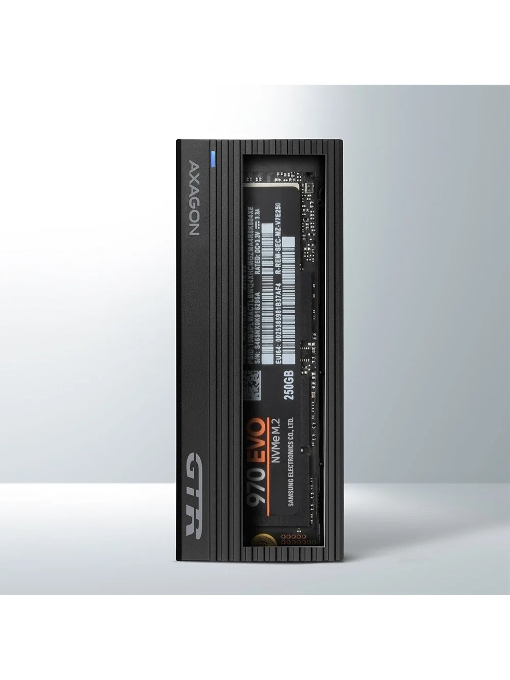 AXAGON External USB-C 3.2 Gen 2 metal box for M.2 NVMe SSDs | EEM2-GTR 6 AXAGON External USB-C 3.2 Gen 2 metal box for M.2 NVMe SSDs | EEM2-GTR 6