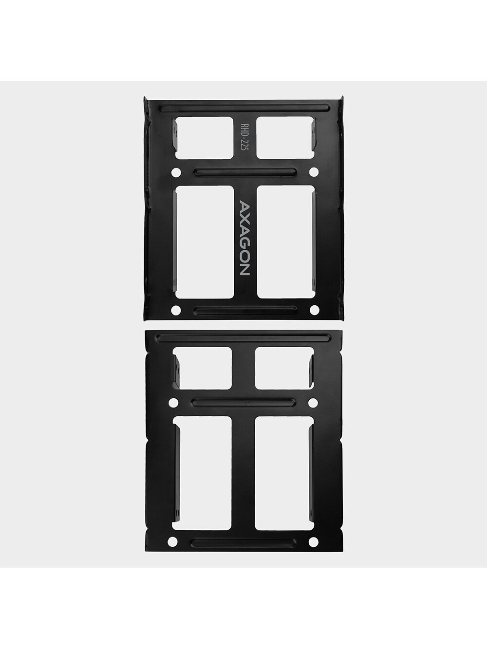 AXAGON Metal frame for mounting two 2.5" disks in a 3.5" position | RHD-225 4 AXAGON Metal frame for mounting two 2.5" disks in a 3.5" position | RHD-225 4