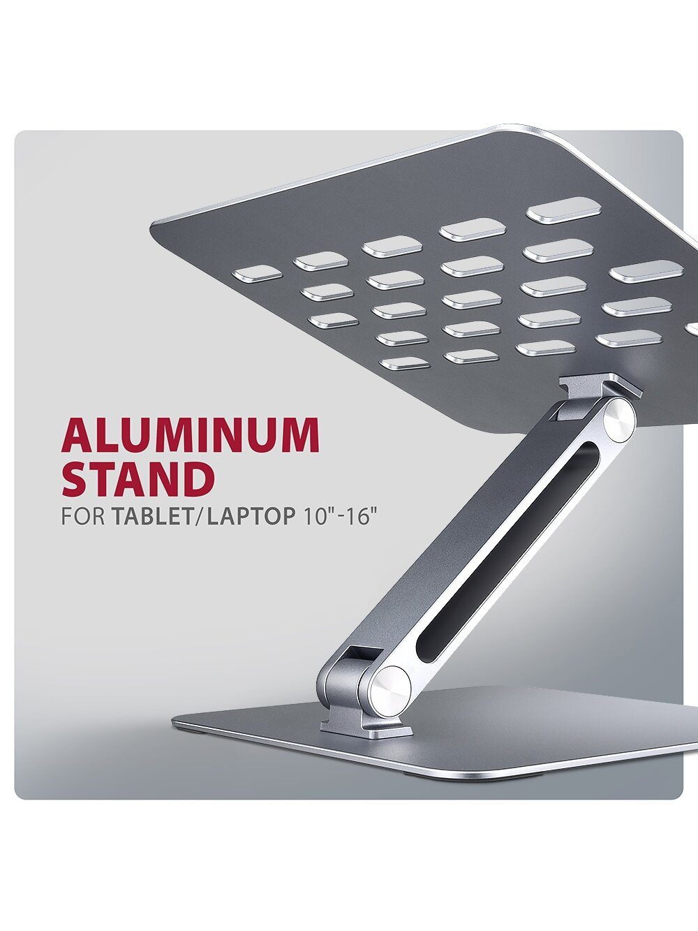 AXAGON | Notebooks and tablets stand STND-LQ | Adjustable Height, Tilt | 10-16 " 1