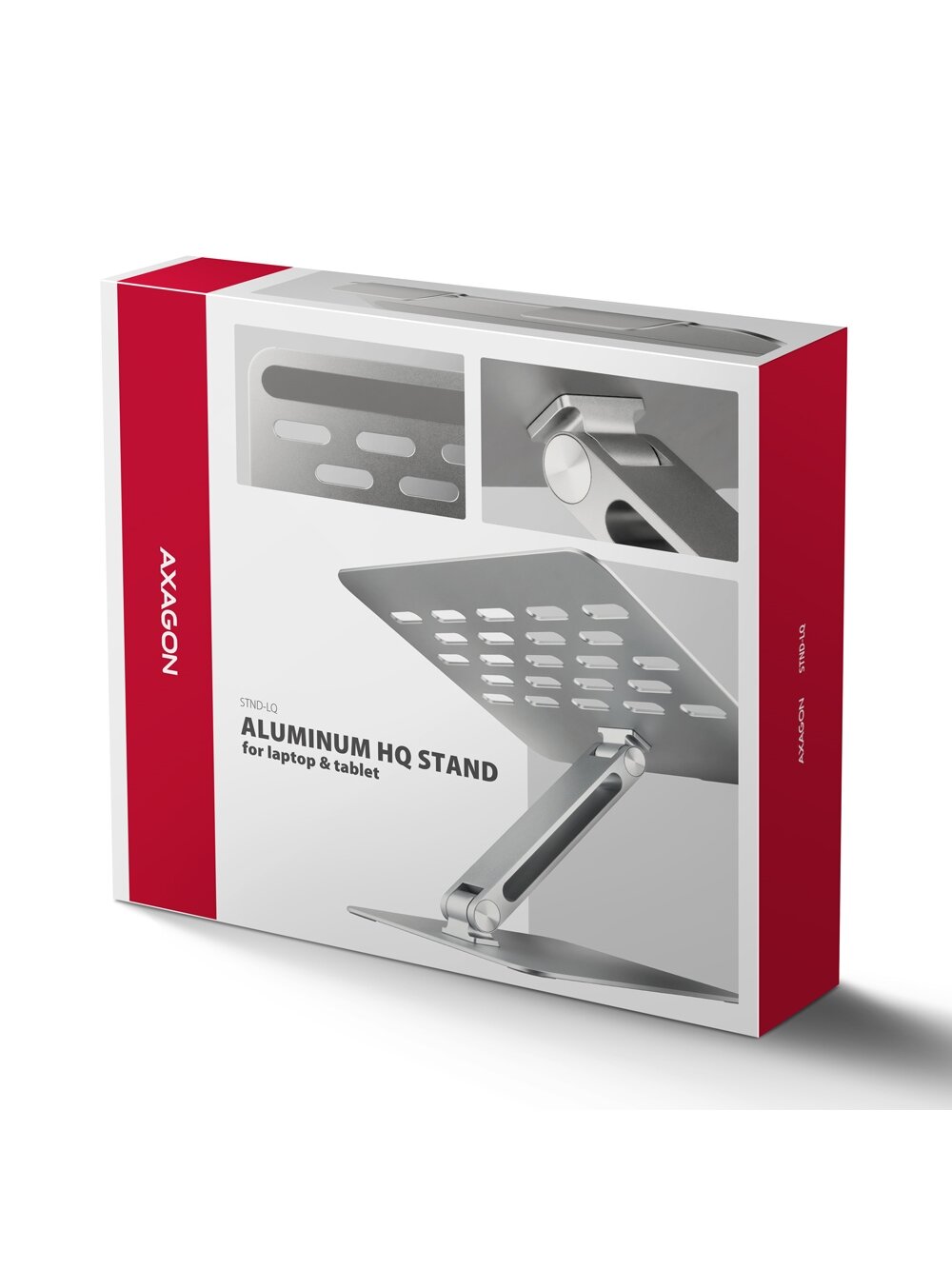 AXAGON | Notebooks and tablets stand STND-LQ | Adjustable Height, Tilt | 10-16 " 9