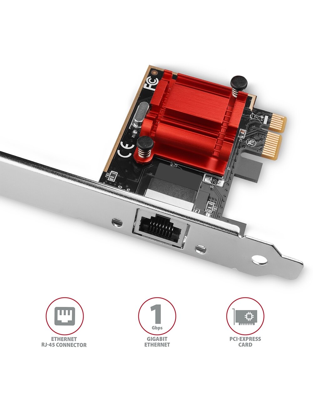 AXAGON PCIe Gigabit Ethernet | PCEE-GIX 1 AXAGON PCIe Gigabit Ethernet | PCEE-GIX 1