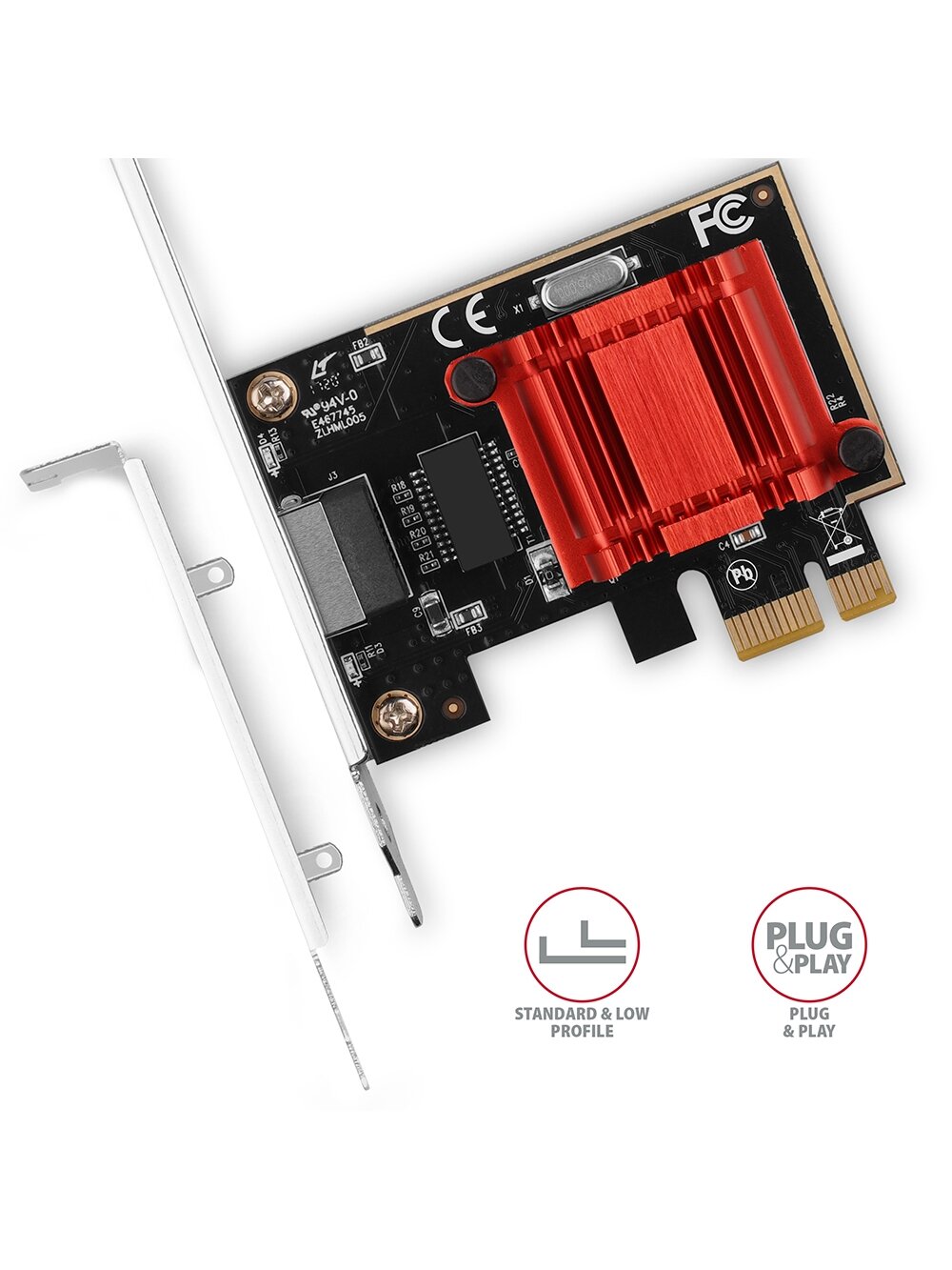 AXAGON PCIe Gigabit Ethernet | PCEE-GIX 3