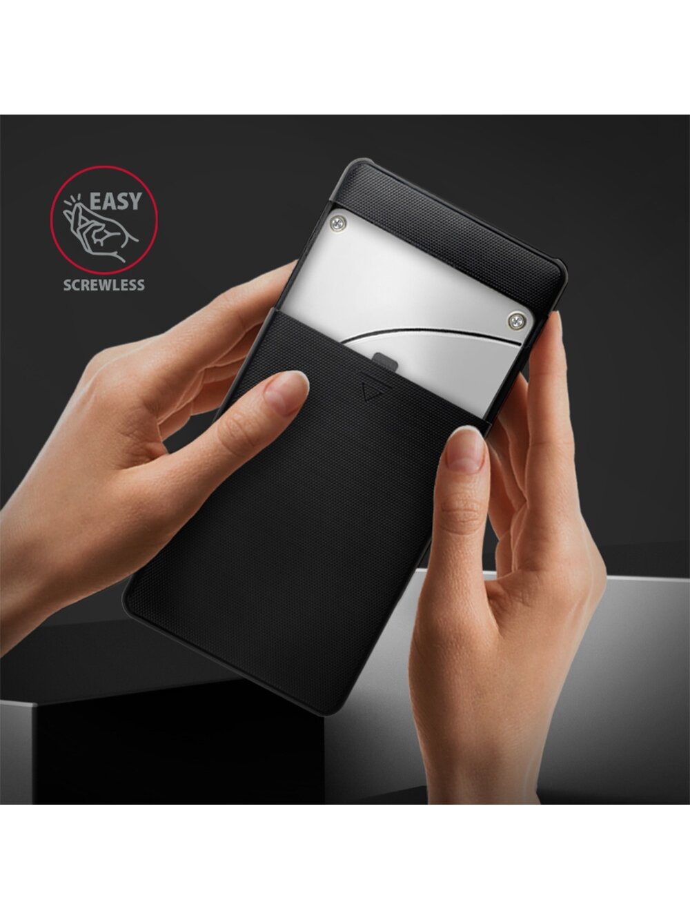 AXAGON Screwless USB 3.2 Gen 1 - SATA 6G external box for 2.5" SSD/HDD | EE25-SLC 2 AXAGON Screwless USB 3.2 Gen 1 - SATA 6G external box for 2.5" SSD/HDD | EE25-SLC 2