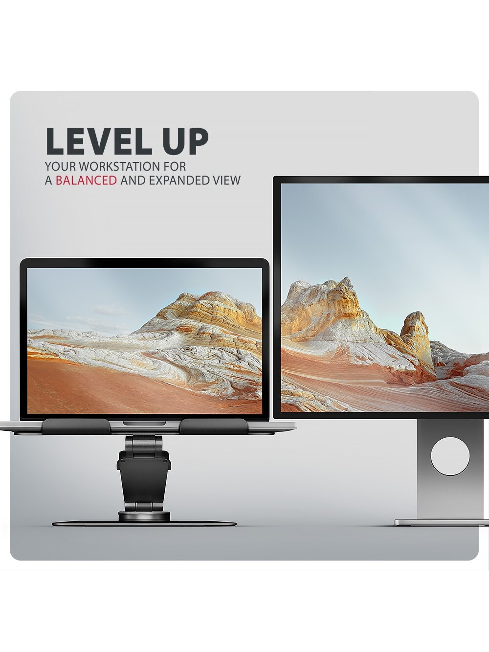 AXAGON STND-LRB stand with 360° rotation for laptops and tablets | Adjustable Height, Angle | 10-17.3 " | Maximum weight (capacity) 5 kg | Black 5 AXAGON STND-LRB stand with 360° rotation for laptops and tablets | Adjustable Height, Angle | 10-17.3 " | Maximum weight (capacity) 5 kg | Black 5