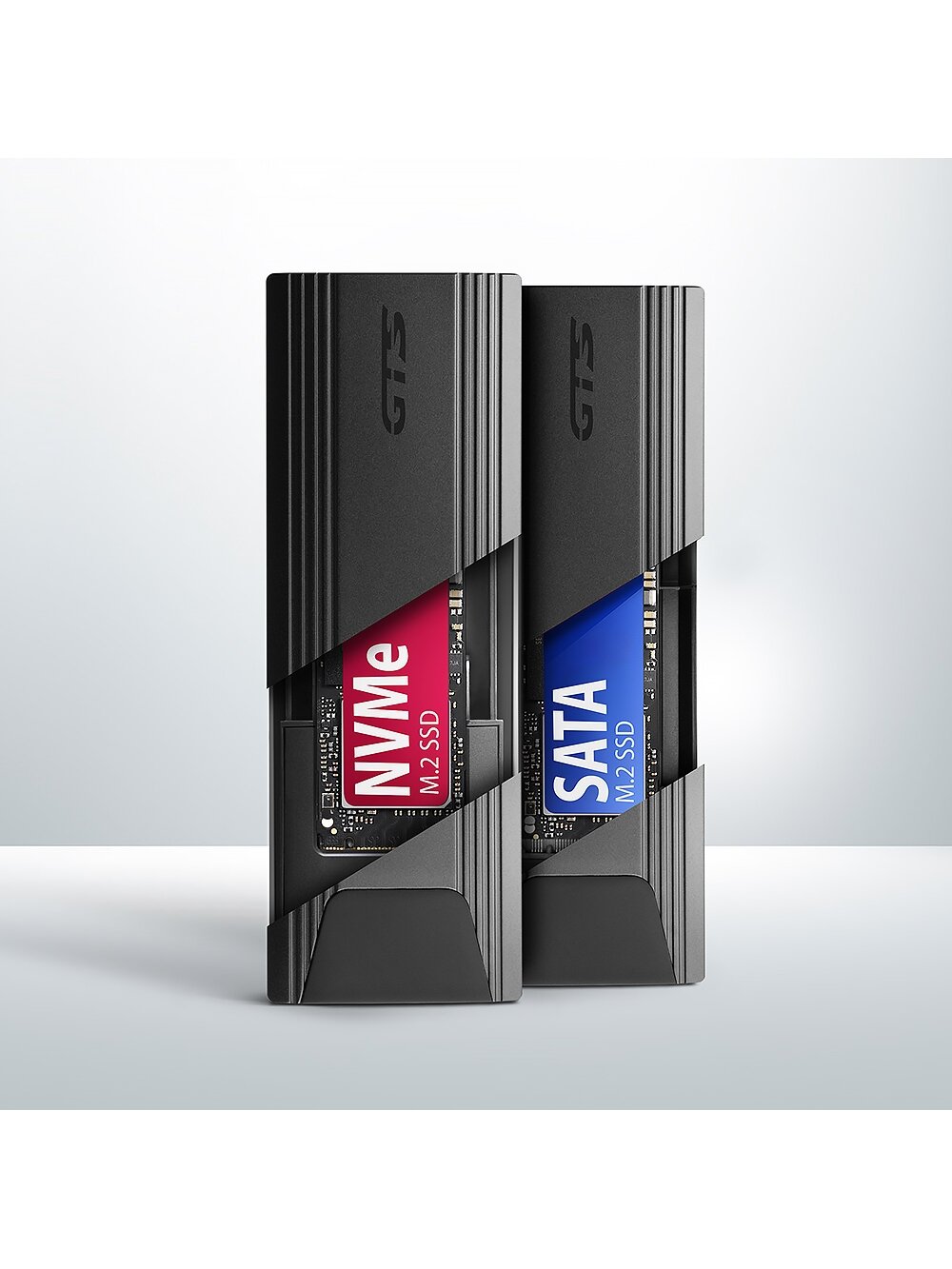 AXAGON USB-C 10Gbps - M.2 NVMe and SATA SSD THIN SCREWLESS box | EEM2-GTS2 2 AXAGON USB-C 10Gbps - M.2 NVMe and SATA SSD THIN SCREWLESS box | EEM2-GTS2 2