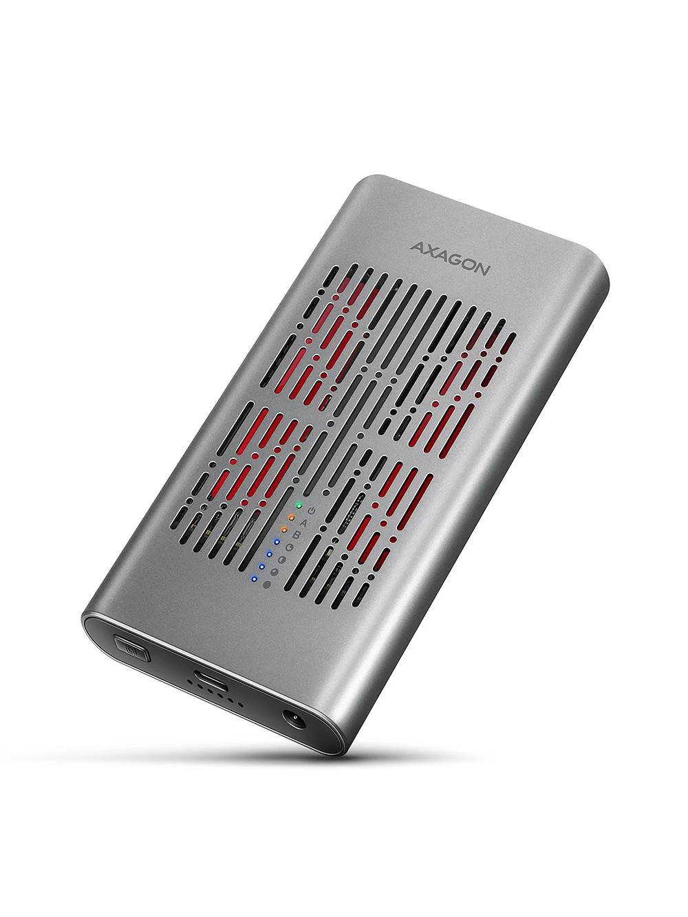 AXAGON USB-C 20Gbps Dual M.2 NVMe SSD CLONE MASTER Enclosure | EEM2-20GD AXAGON USB-C 20Gbps Dual M.2 NVMe SSD CLONE MASTER Enclosure | EEM2-20GD