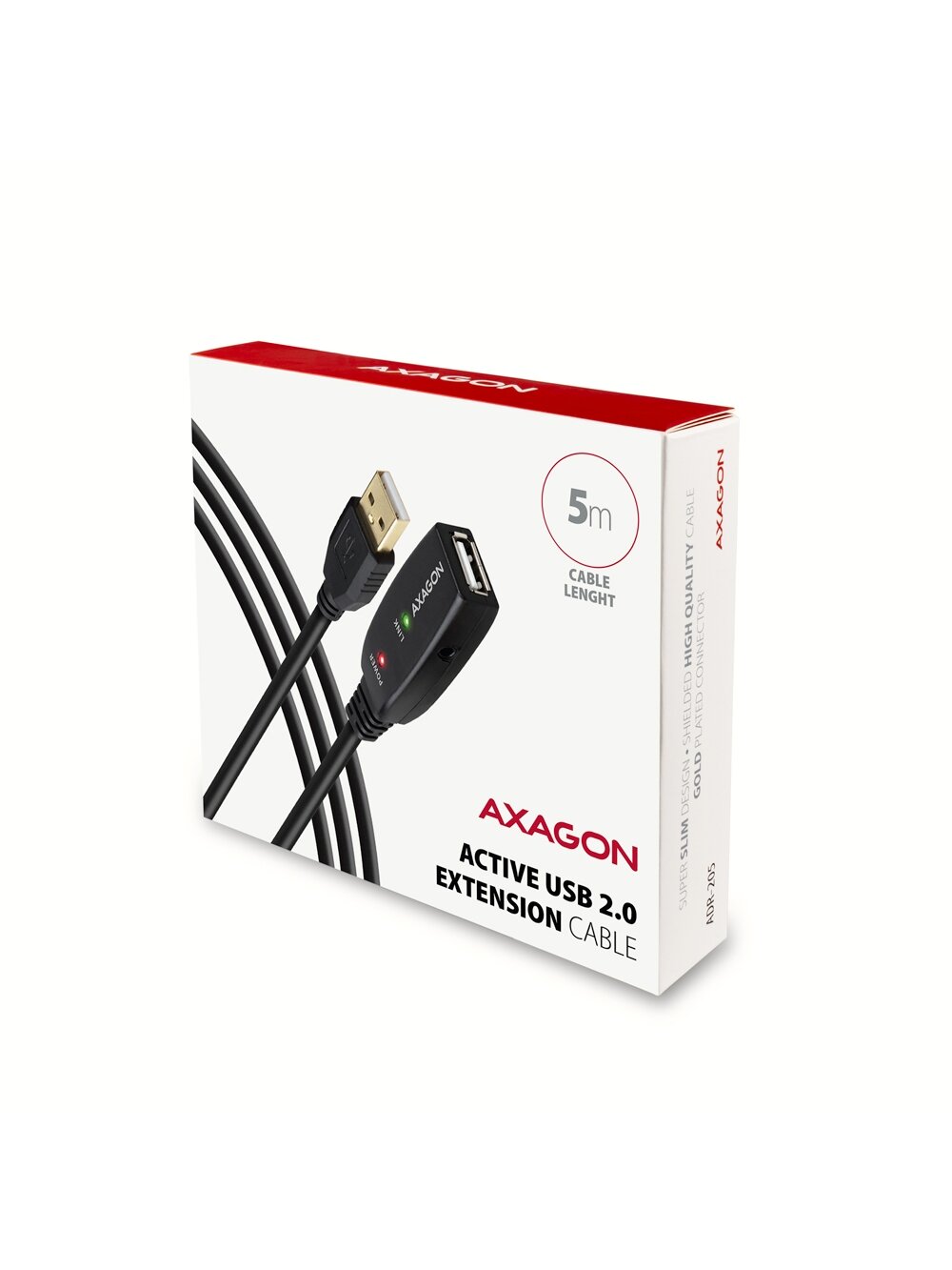 AXAGON | USB Repeater Cable | ADR-205 | USB Type-A to USB Type-A 7 AXAGON | USB Repeater Cable | ADR-205 | USB Type-A to USB Type-A 7