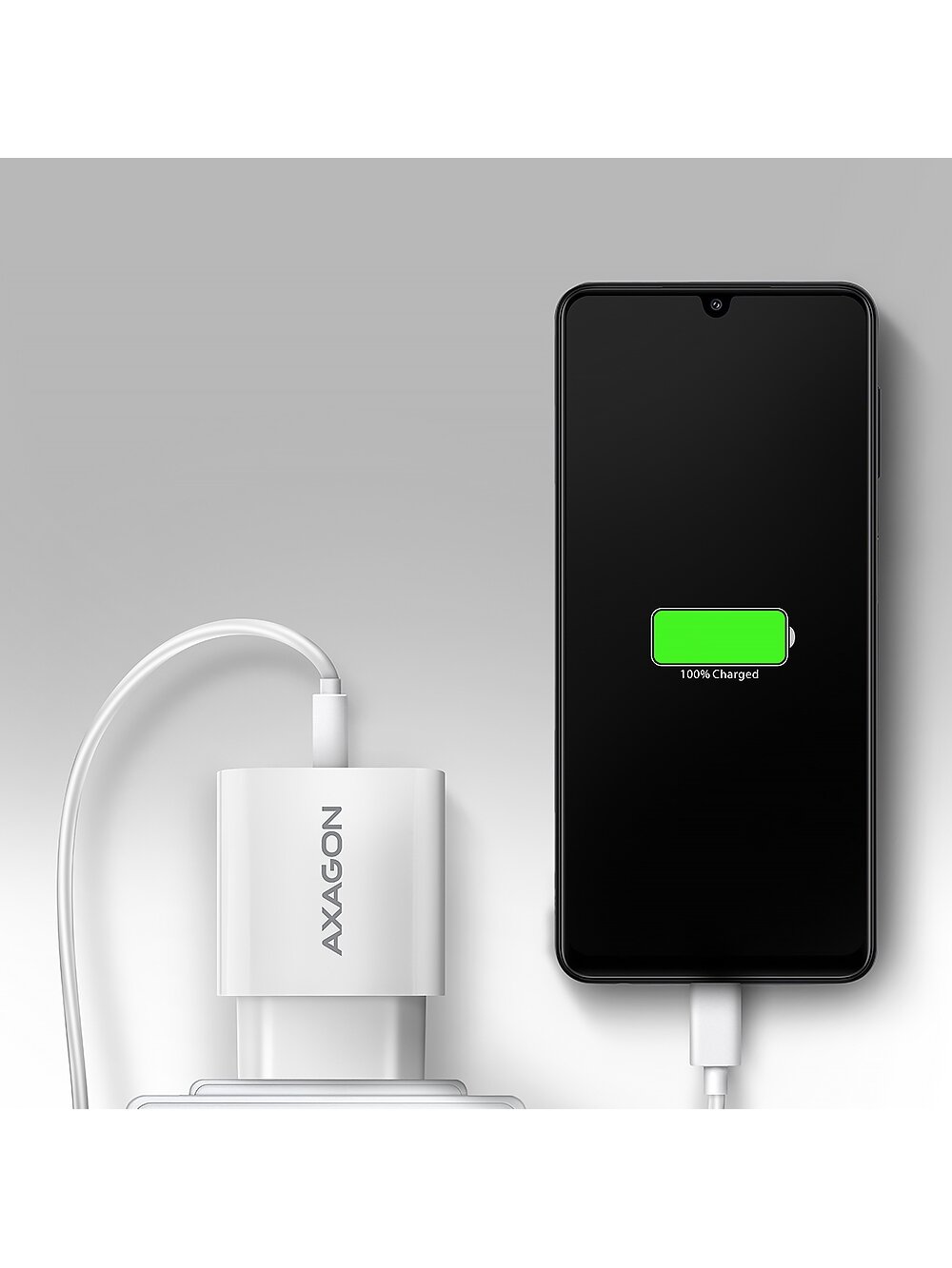 AXAGON Wallcharger 1x port USB-A, QC3.0/AFC/FCP/Apple, 18W | ACU-QC18W 5 AXAGON Wallcharger 1x port USB-A, QC3.0/AFC/FCP/Apple, 18W | ACU-QC18W 5