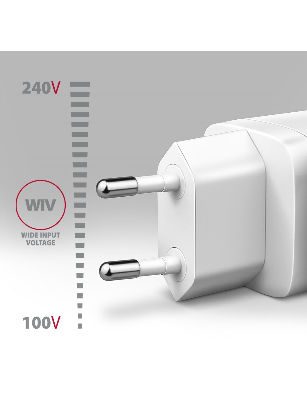 AXAGON Wallcharger 1x port USB-C, PD3.0 / PPS /QC4+/AFC/FCP/Apple, 20W | ACU-PD20W 2
