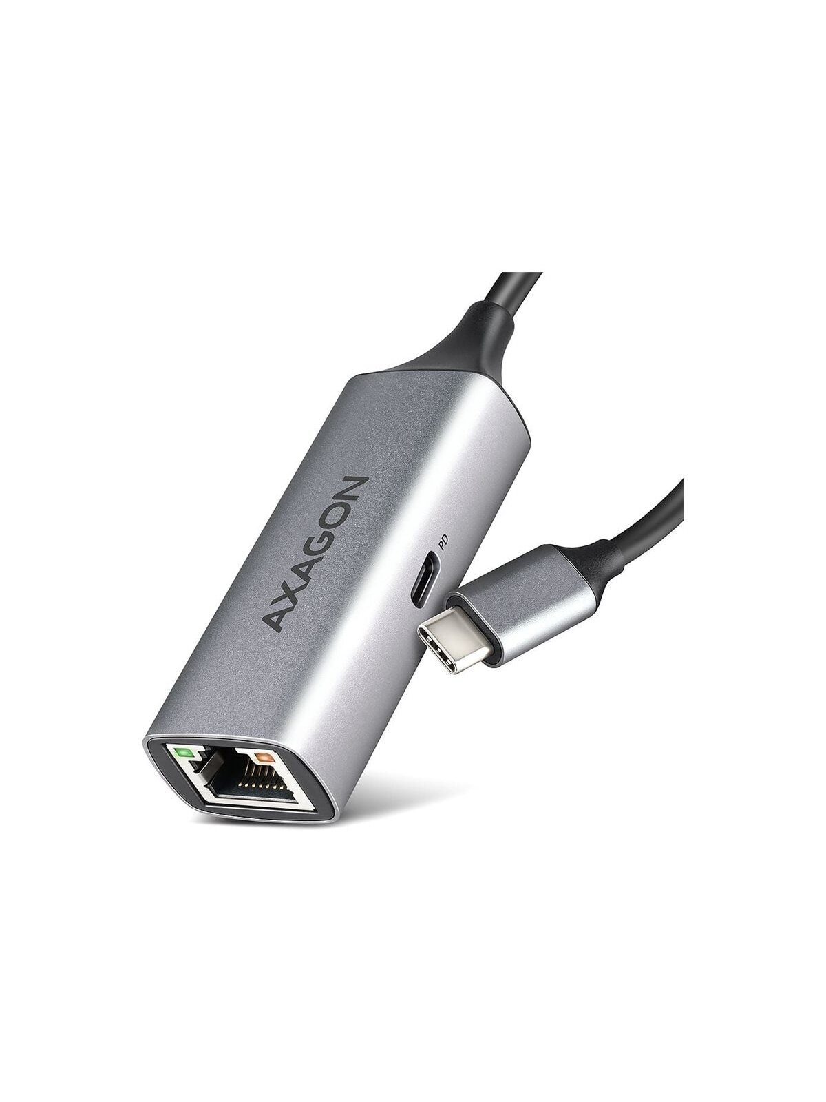 AXAGON | ADE-TXPD USB-C Gigabit Ethernet Adapter with PD 100W