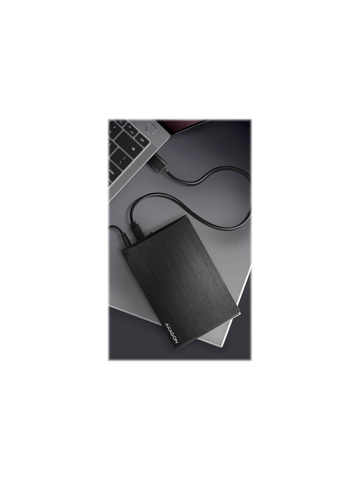AXAGON | Compact aluminum USB 3.2 Gen 1 external box SATA intended for 3.5" HDD | EE35-XA3 11 AXAGON | Compact aluminum USB 3.2 Gen 1 external box SATA intended for 3.5" HDD | EE35-XA3 11