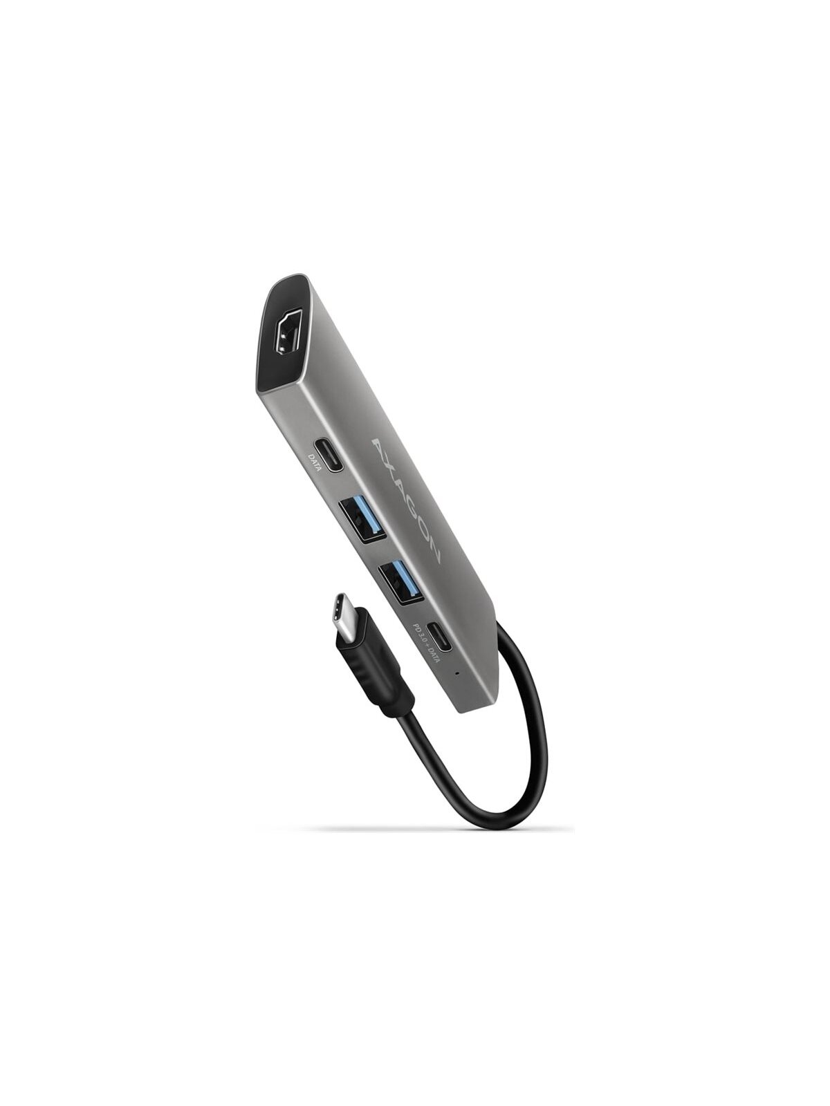 AXAGON Multi-port USB-C 10Gbps hub, 13cm | HMC-5G21 AXAGON Multi-port USB-C 10Gbps hub, 13cm | HMC-5G21
