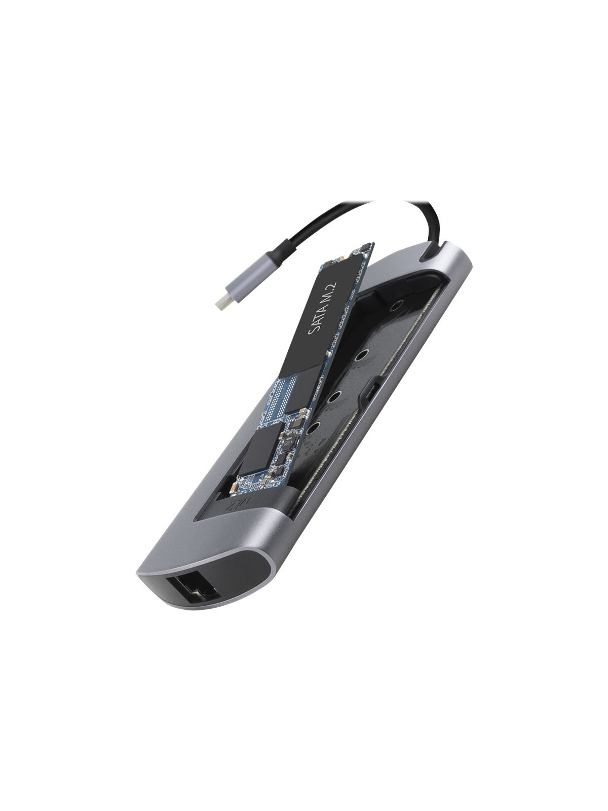 AXAGON SuperSpeed USB-C Combo 6in1 Hub | HMC-6M2 8