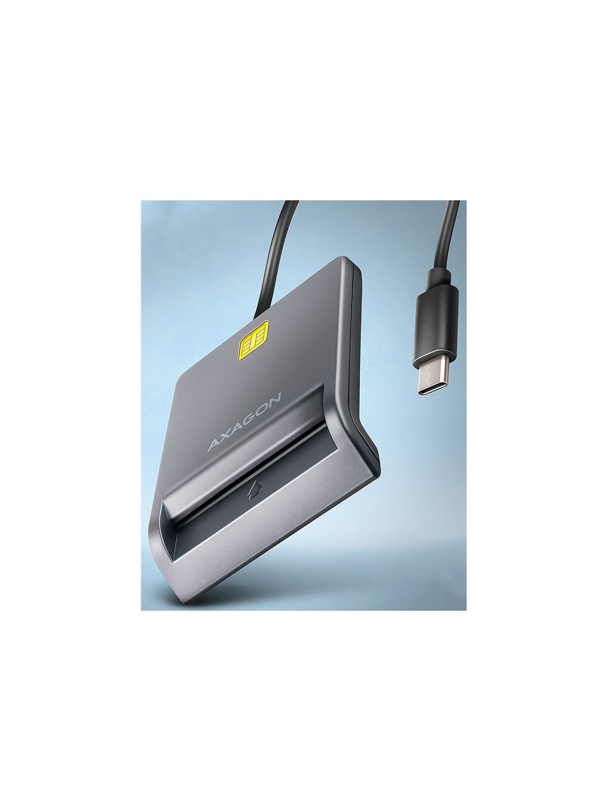 AXAGON USB-C Smart Card FlatReader | CRE-SM3TC AXAGON USB-C Smart Card FlatReader | CRE-SM3TC