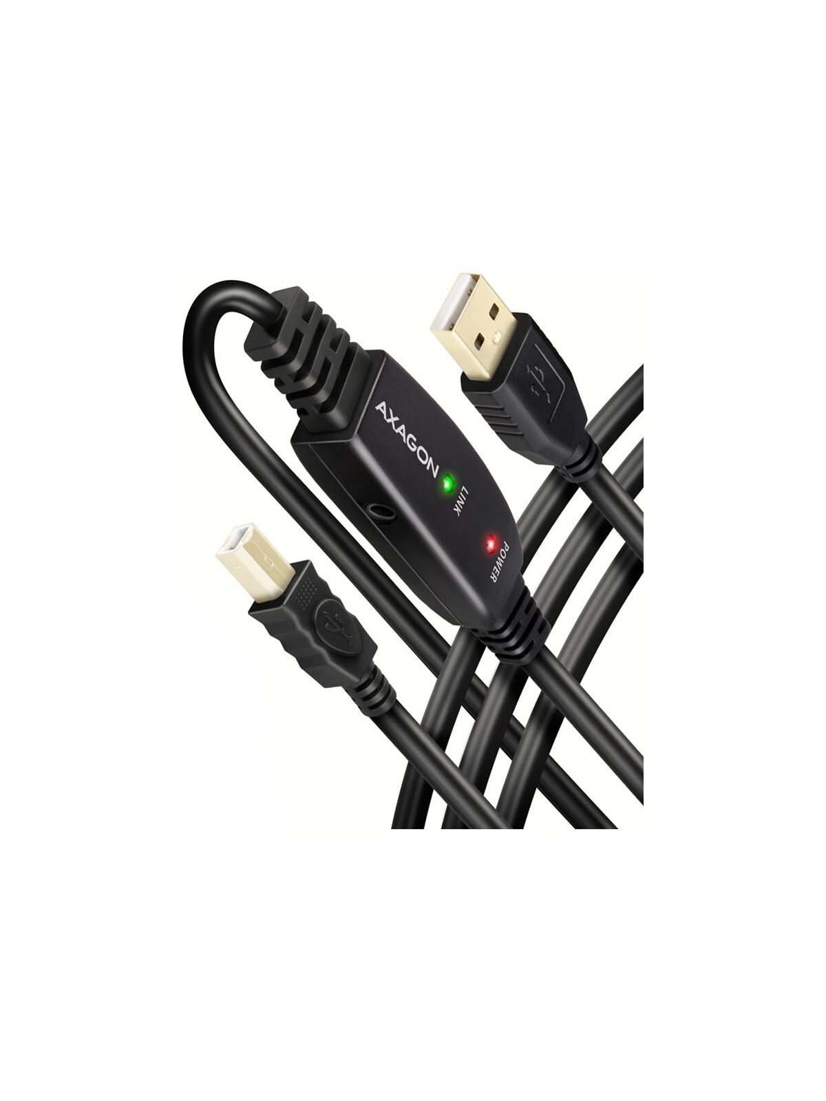 AXAGON | USB repeater cable, 10 m | ADR-210B | USB Type A - USB Type B AXAGON | USB repeater cable, 10 m | ADR-210B | USB Type A - USB Type B