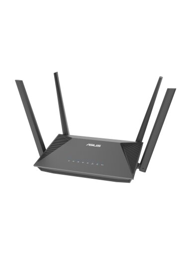 AX1800 AiMesh Wireless Router | RT-AX52 | 802.11ax | 10/100/1000 Mbit/s | Ethernet LAN (RJ-45) ports 3 | Mesh Support Yes | MU-MiMO No | No mobile broadband | Antenna type External AX1800 AiMesh Wireless Router | RT-AX52 | 802.11ax | 10/100/1000 Mbit/s | Ethernet LAN (RJ-45) ports 3 | Mesh Support Yes | MU-MiMO No | No mobile broadband | Antenna type External