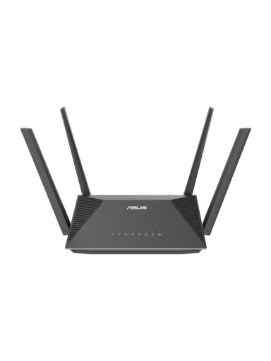 AX1800 AiMesh Wireless Router | RT-AX52 | 802.11ax | 10/100/1000 Mbit/s | Ethernet LAN (RJ-45) ports 3 | Mesh Support Yes | MU-MiMO No | No mobile broadband | Antenna type External AX1800 AiMesh Wireless Router | RT-AX52 | 802.11ax | 10/100/1000 Mbit/s | Ethernet LAN (RJ-45) ports 3 | Mesh Support Yes | MU-MiMO No | No mobile broadband | Antenna type External