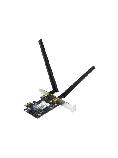 AX1800 Dual-Band Bluetooth 5.2 PCIe Wi-Fi Adapter | PCE-AX1800 | 802.11ax | 574+1201 Mbit/s | Mesh Support No | MU-MiMO Yes | No mobile broadband | Antenna type External AX1800 Dual-Band Bluetooth 5.2 PCIe Wi-Fi Adapter | PCE-AX1800 | 802.11ax | 574+1201 Mbit/s | Mesh Support No | MU-MiMO Yes | No mobile broadband | Antenna type External