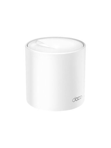 AX3000 Whole Home Mesh WiFi 6 Unit | Deco X50 (1-pack) | 802.11ax | 574+2402 Mbit/s | Ethernet LAN (RJ-45) ports 3 | Mesh Support Yes | MU-MiMO Yes | No mobile broadband | Antenna type Internal AX3000 Whole Home Mesh WiFi 6 Unit | Deco X50 (1-pack) | 802.11ax | 574+2402 Mbit/s | Ethernet LAN (RJ-45) ports 3 | Mesh Support Yes | MU-MiMO Yes | No mobile broadband | Antenna type Internal