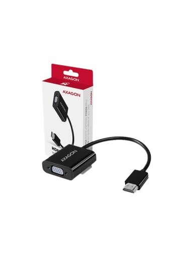 AXAGON | Active converter | HDMI to VGA | 0.15 m AXAGON | Active converter | HDMI to VGA | 0.15 m