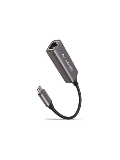 AXAGON ADE-TRC Compact aluminum USB-C 3.2 Gen 1 Gigabit Ethernet 10/100/1000Mbit adapter with automatic installation