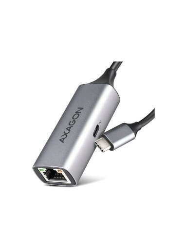 AXAGON | ADE-TXPD USB-C Gigabit Ethernet Adapter with PD 100W AXAGON | ADE-TXPD USB-C Gigabit Ethernet Adapter with PD 100W