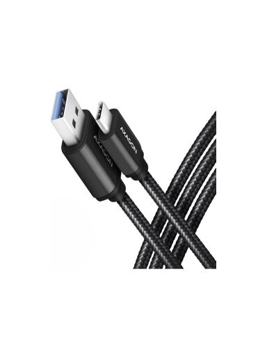 AXAGON | Data and charging USB 3.2 Gen 1 cable, 1 m | BUCM3-AM10AB | USB Type A - USB Type C