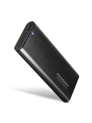 AXAGON External USB-C 3.2 Gen 2 metal box for M.2 NVMe & SATA SSD disks | EEM2-SB2 AXAGON External USB-C 3.2 Gen 2 metal box for M.2 NVMe & SATA SSD disks | EEM2-SB2