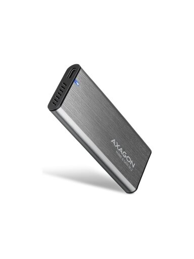 AXAGON External USB-C 3.2 Gen 2 metal box for M.2 NVMe & SATA SSD disks | EEM2-SG2 AXAGON External USB-C 3.2 Gen 2 metal box for M.2 NVMe & SATA SSD disks | EEM2-SG2