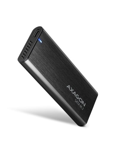 AXAGON External USB-C 3.2 Gen 2 metal box for M.2 SATA SSD disks | EEM2-SBC AXAGON External USB-C 3.2 Gen 2 metal box for M.2 SATA SSD disks | EEM2-SBC
