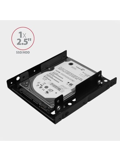 AXAGON Metal frame for mounting two 2.5" disks in a 3.5" position | RHD-225 AXAGON Metal frame for mounting two 2.5" disks in a 3.5" position | RHD-225