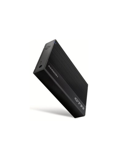 AXAGON Ribbed aluminum USB 3.2 Gen 1 - SATA 6G external box for 3.5" HDD | EE35-GTR