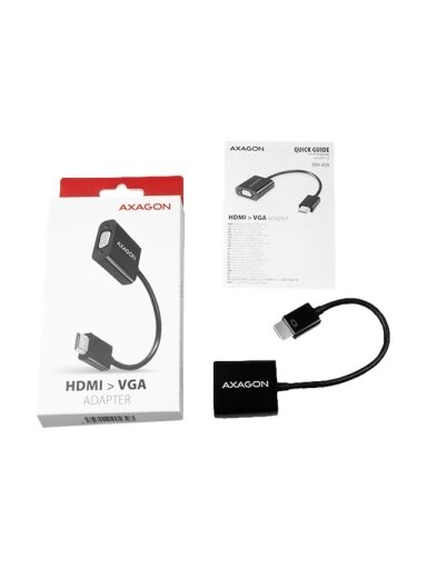AXAGON | RVH-VGN, HDMI - VGA Reduction Adapter | 0.15 m AXAGON | RVH-VGN, HDMI - VGA Reduction Adapter | 0.15 m