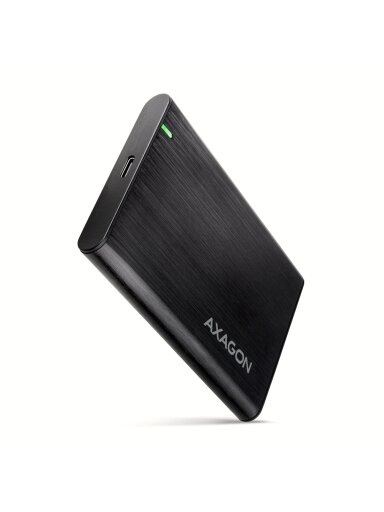 AXAGON Screwless aluminum USB 3.2 Gen 1 - SATA 6G external box for 2.5" SSD/HDD | EE25-A6C AXAGON Screwless aluminum USB 3.2 Gen 1 - SATA 6G external box for 2.5" SSD/HDD | EE25-A6C