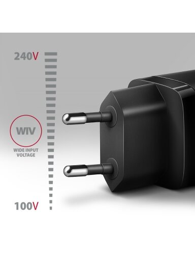 AXAGON Sil wallcharger 1x port USB-C, PD3.0/PPS/QC4+/SFC/AFC/Apple, 30W | ACU-PD30 AXAGON Sil wallcharger 1x port USB-C, PD3.0/PPS/QC4+/SFC/AFC/Apple, 30W | ACU-PD30